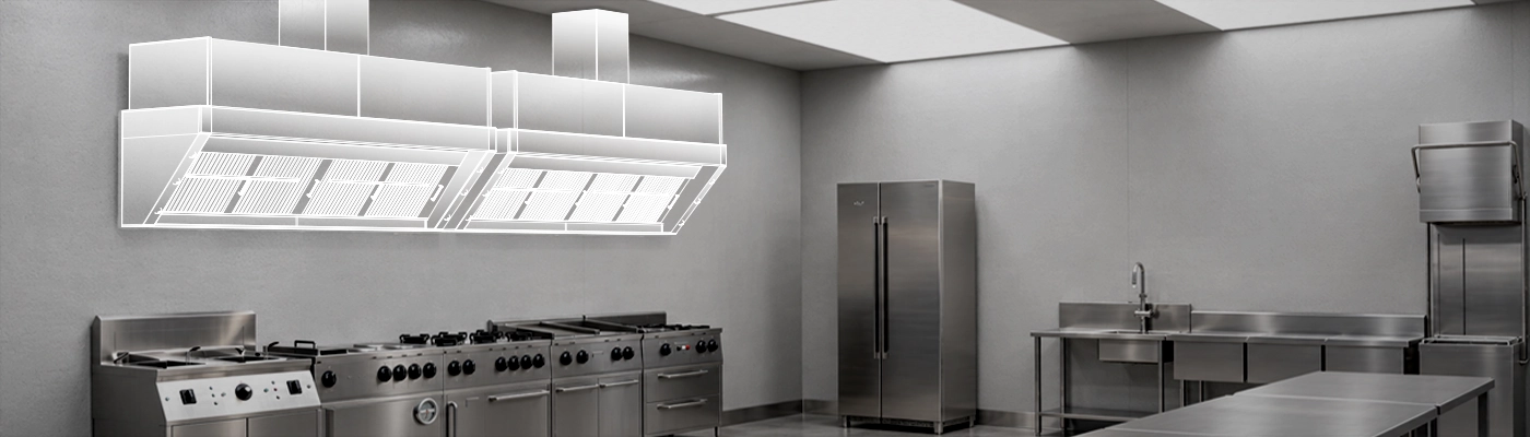 Electric Actuators for Kitchen Ventilation Systems